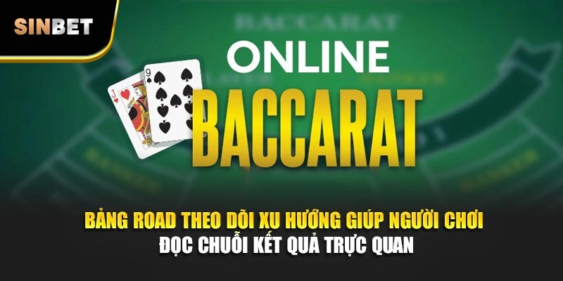 Bảng Road theo dõi xu hướng giúp người chơi đọc chuỗi kết quả trực quan